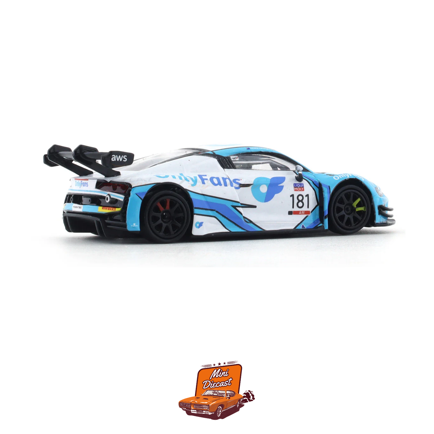 Para64 2024 Audi R8 LMS Evo I – GTWC Australia #181 “OnlyFans” Livery (1:64 Scale)