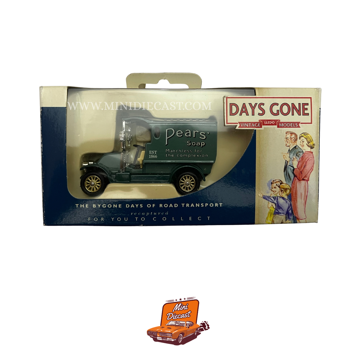 Lledo Days Gone Vintage Models Renault Van Pears Soap DG085015
