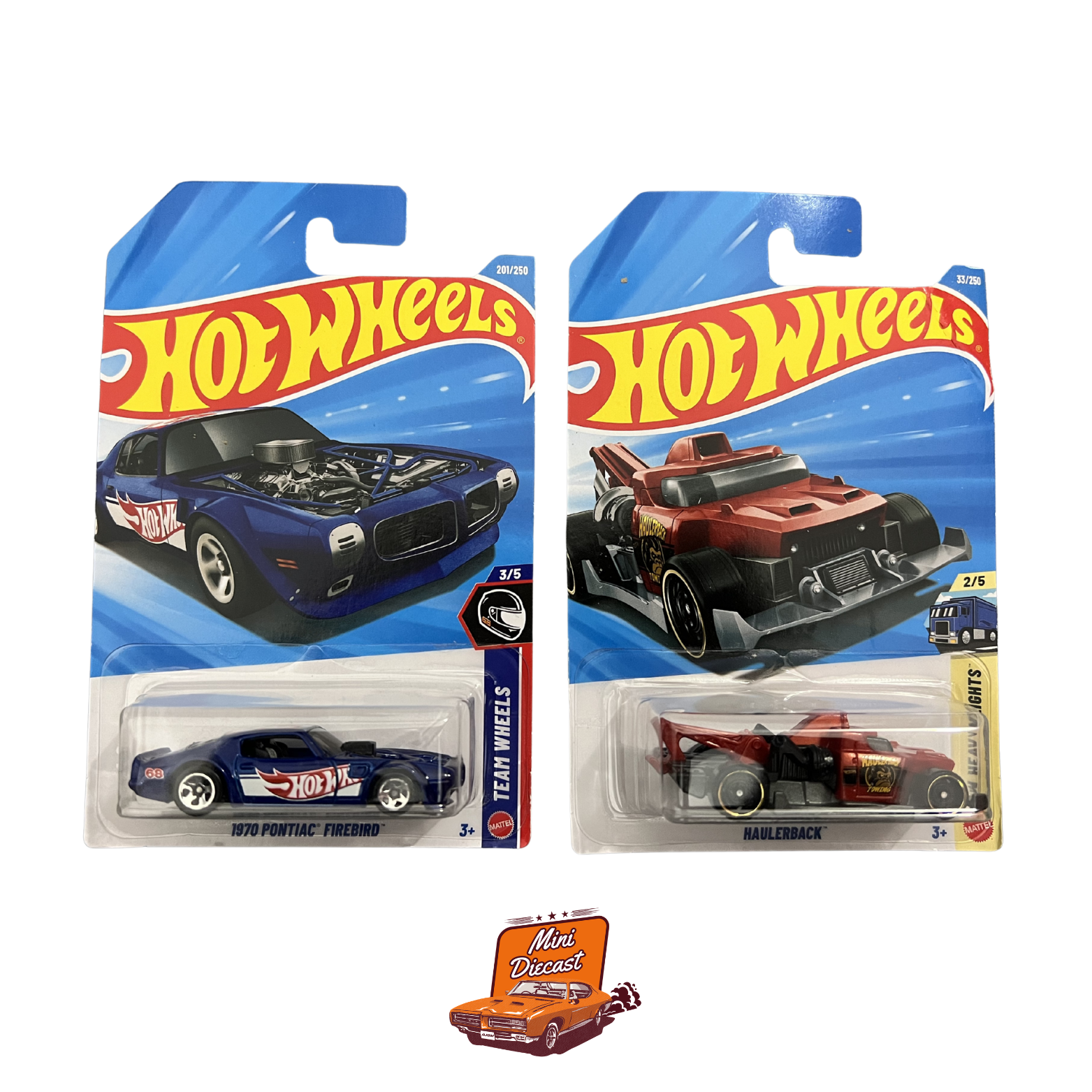 Hot Wheels Mainline (Set of 2) – 1970 Pontiac Firebird
