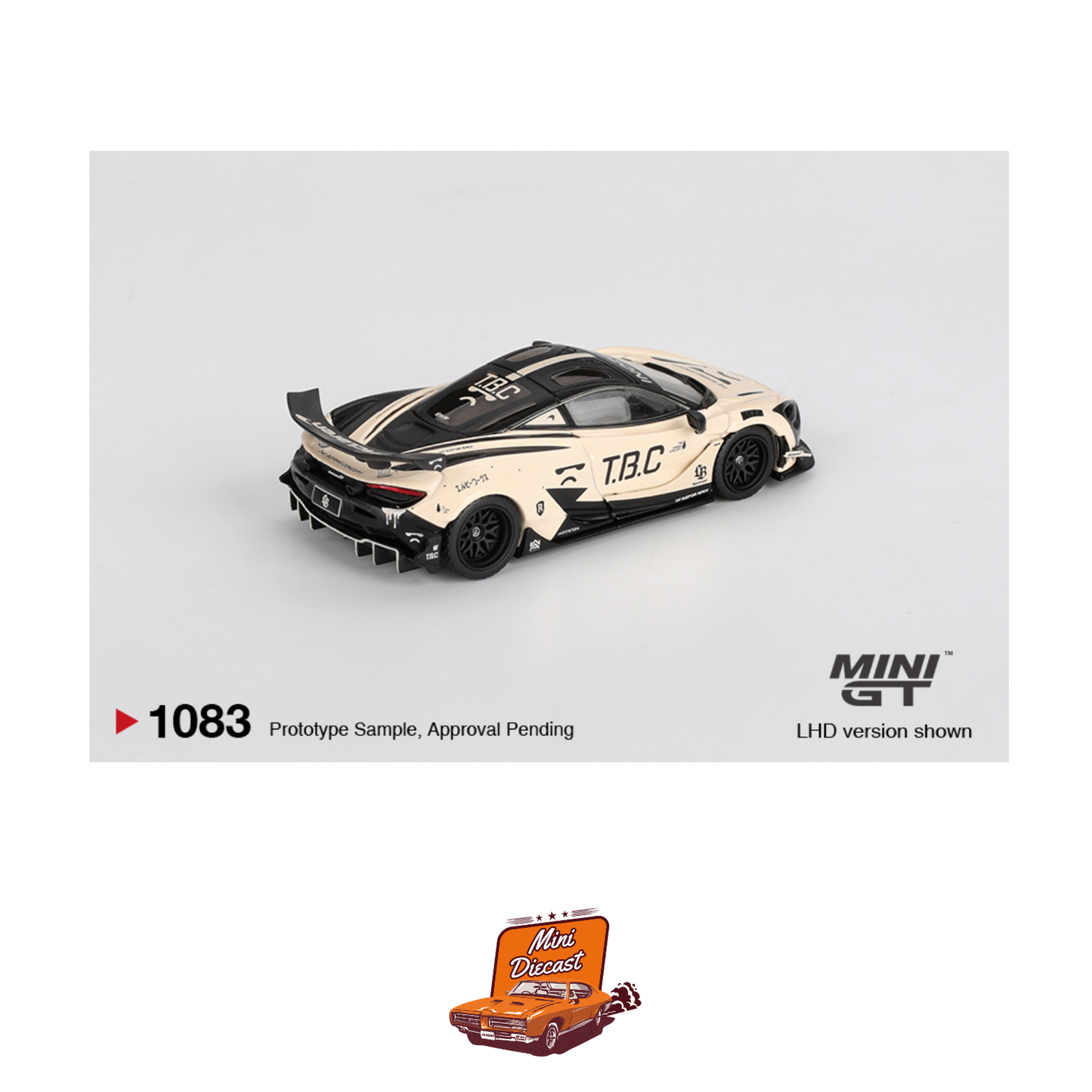 Mini GT #1083 McLaren 720S LB★Works The Boring Concept