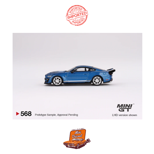 Mini GT #568 Shelby GT500 Dragon Snake Concept (Ford Performance Blue)