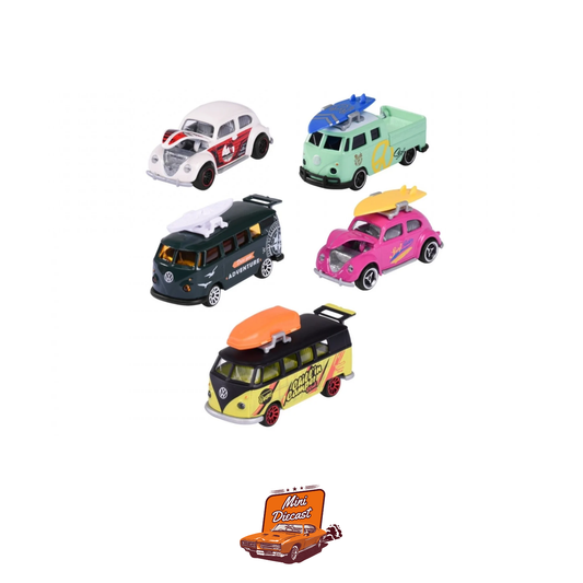 Majorette Volkswagen The Originals – 5 Cars Gift Pack
