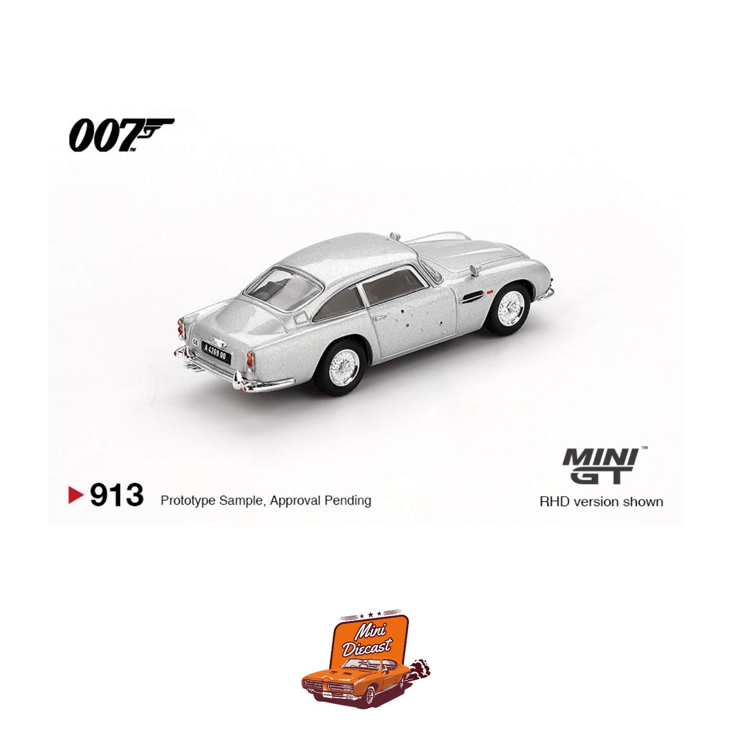 Mini GT #913 Aston Martin DB5 “Skyfall” – Coming Soon (ETA: Jan End 2026)