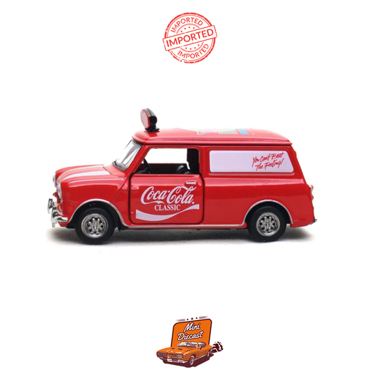 Tiny City x Coca-Cola Austin Mini Countryman 1:50 Scale