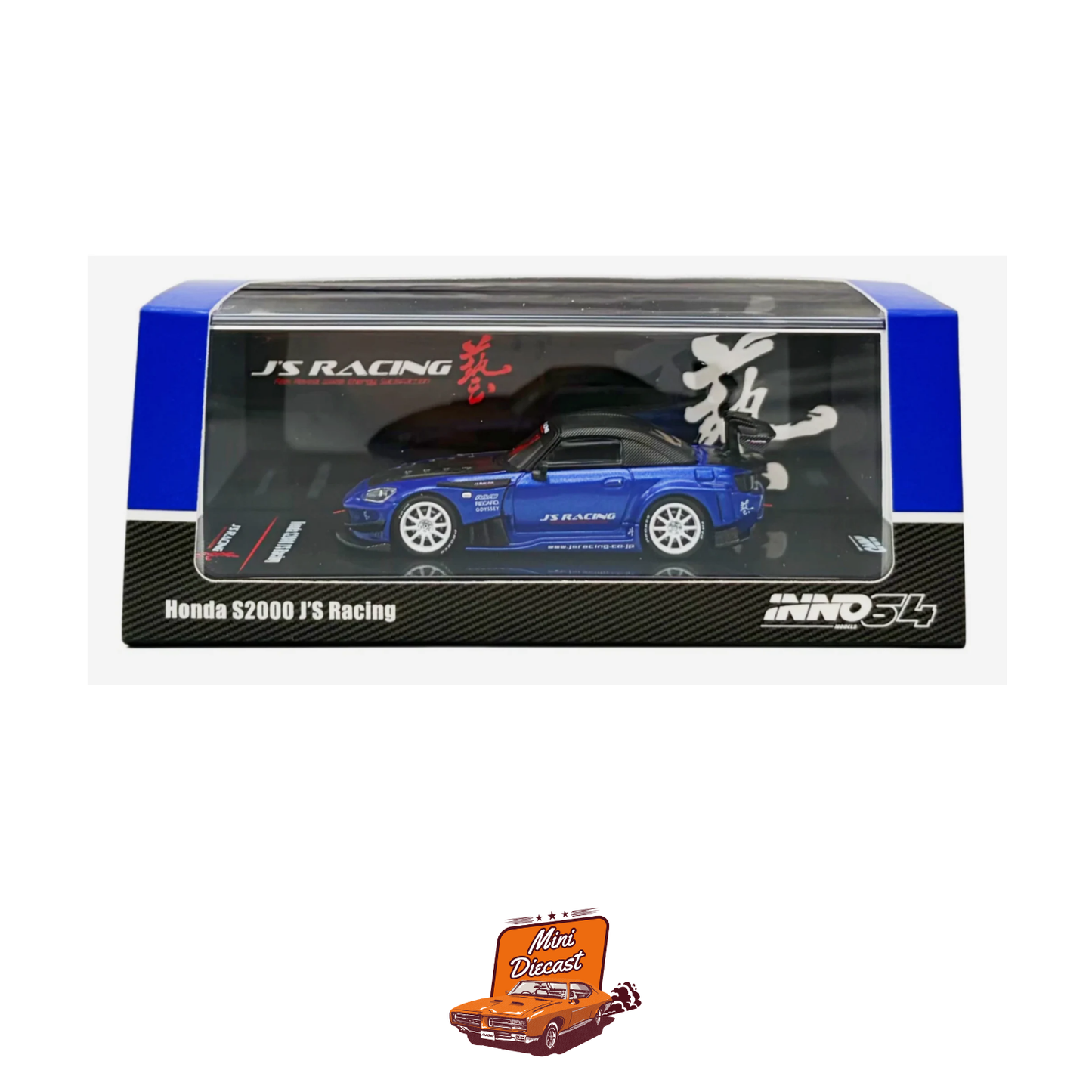 INNO64 Honda S2000 J'S Racing (AP1) Blue IN64-S2000JS-BLUE