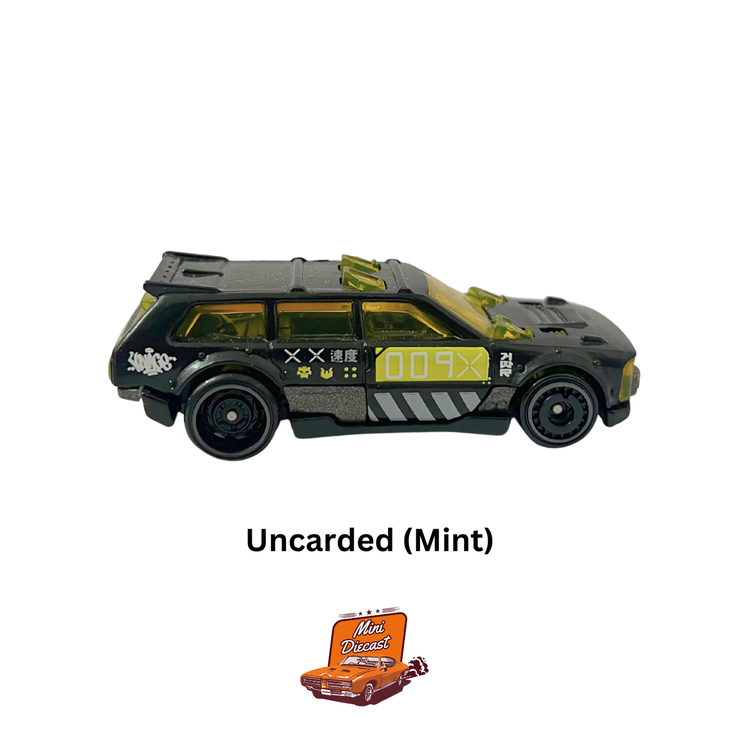 Hot Wheels Mainline – Track Dwagon (Black) (Uncarded / Mint Condition)