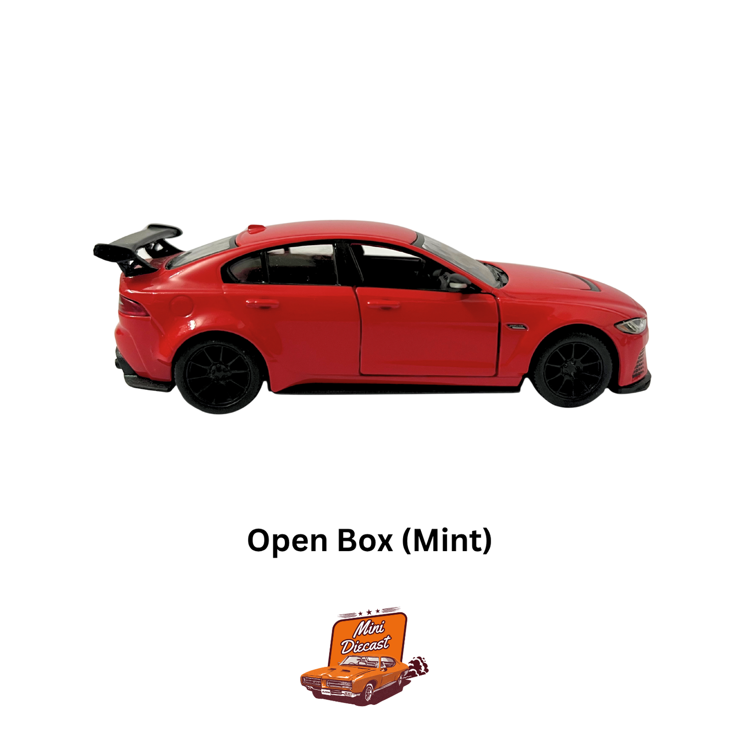Kinsmart – Jaguar XE SV Project 8 1:38 Scale (Red) (Mint / No Box)