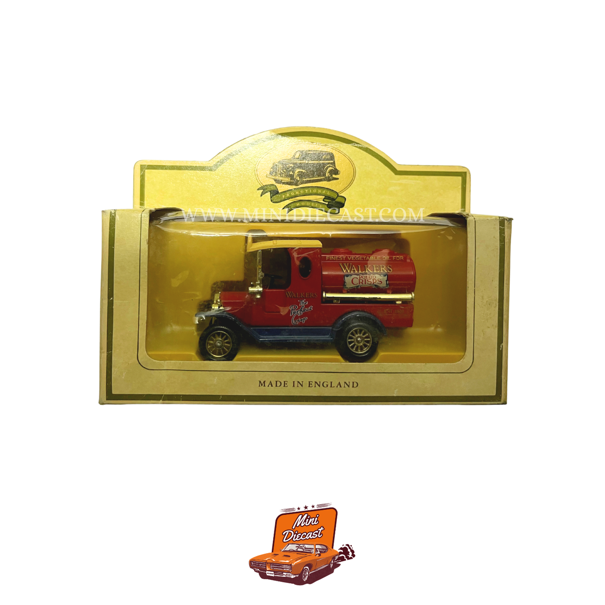 Lledo Days Gone Vintage Promotional Models 1920 Model 'T' Ford Tanker Walkers Crisps Livery