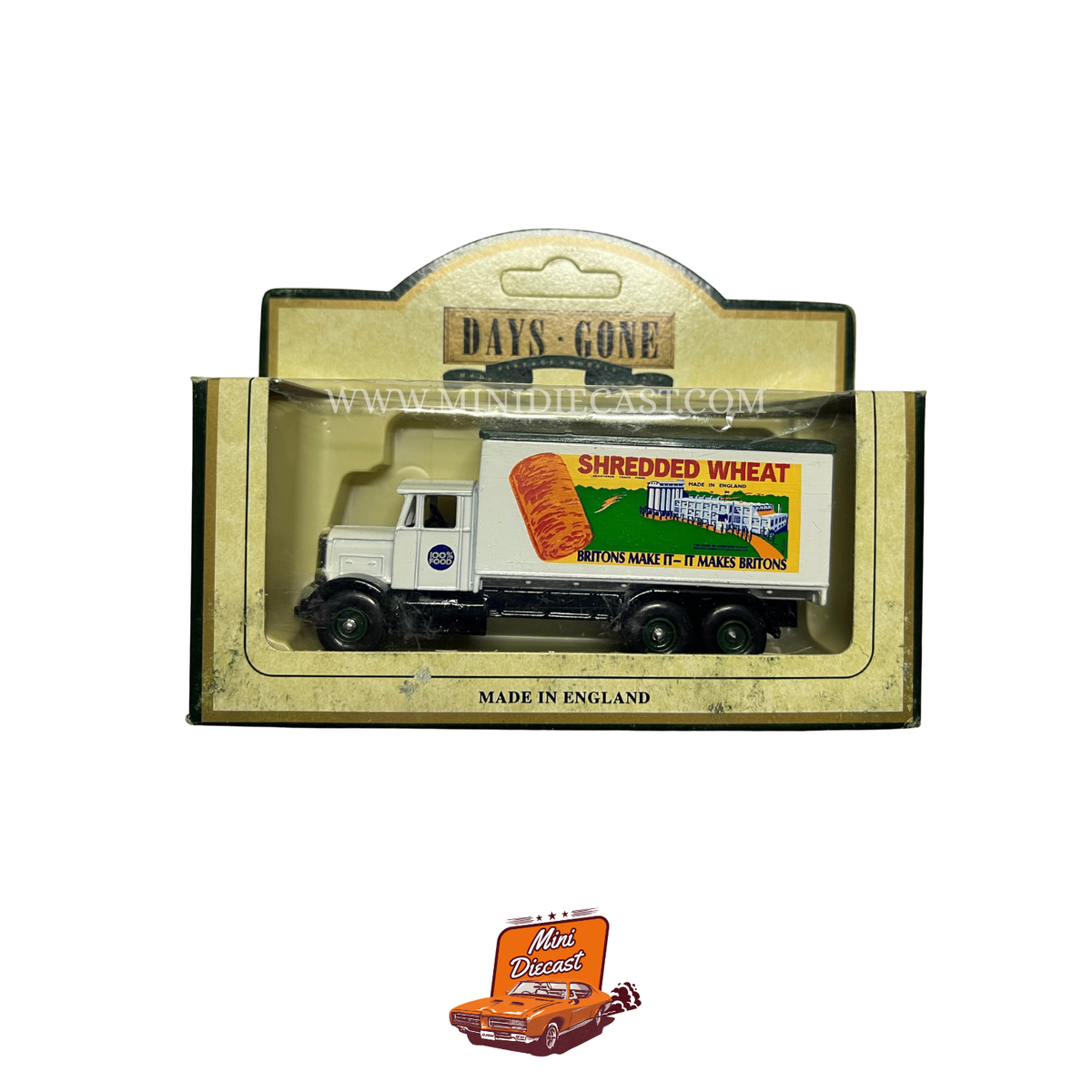 Lledo Days Gone Vintage Models 1934 Scammell 6-Wheeler Shredded Wheat DG44024