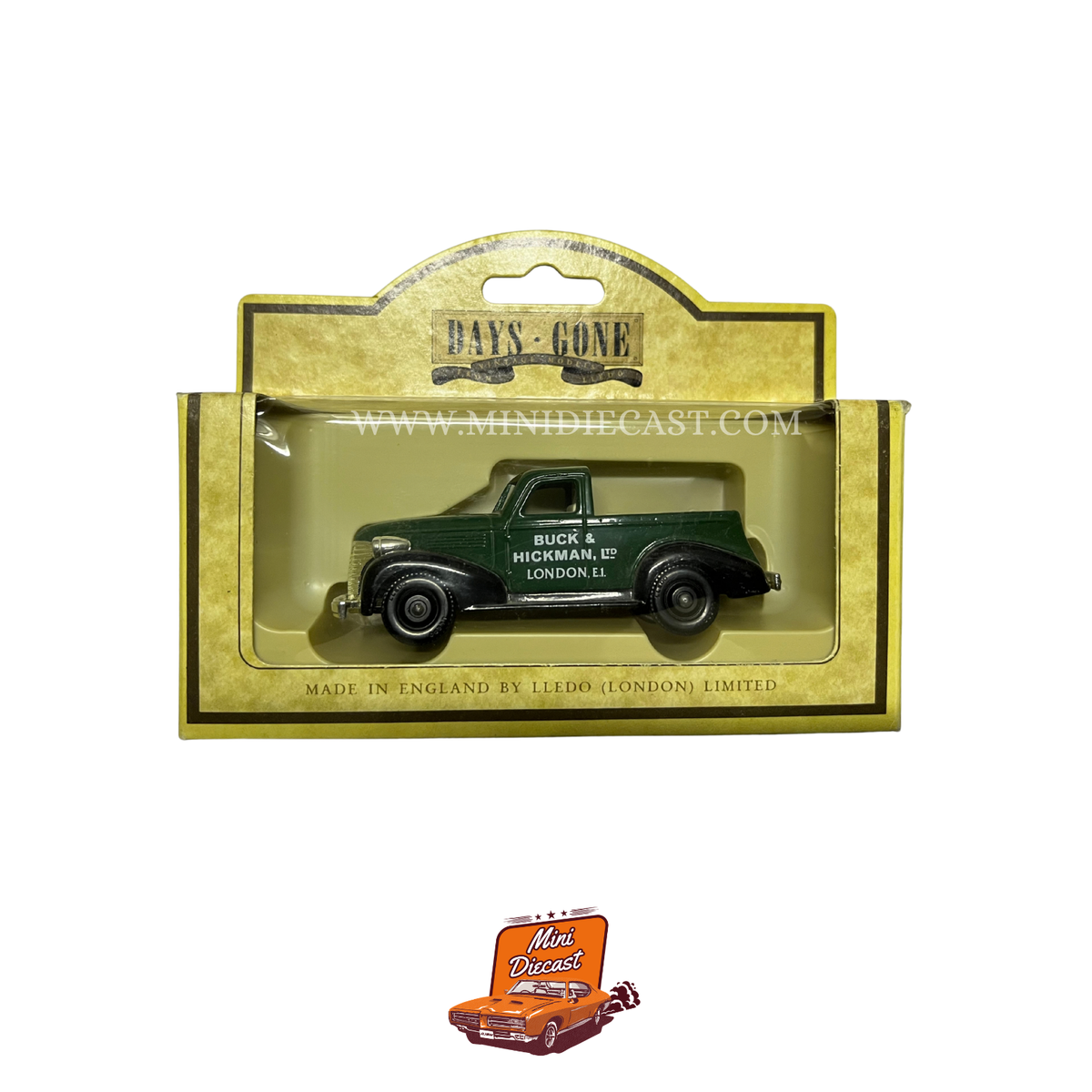 Lledo Days Gone Vintage Models 1936 Chevrolet Pick-up Buck & Hickman (36000)
