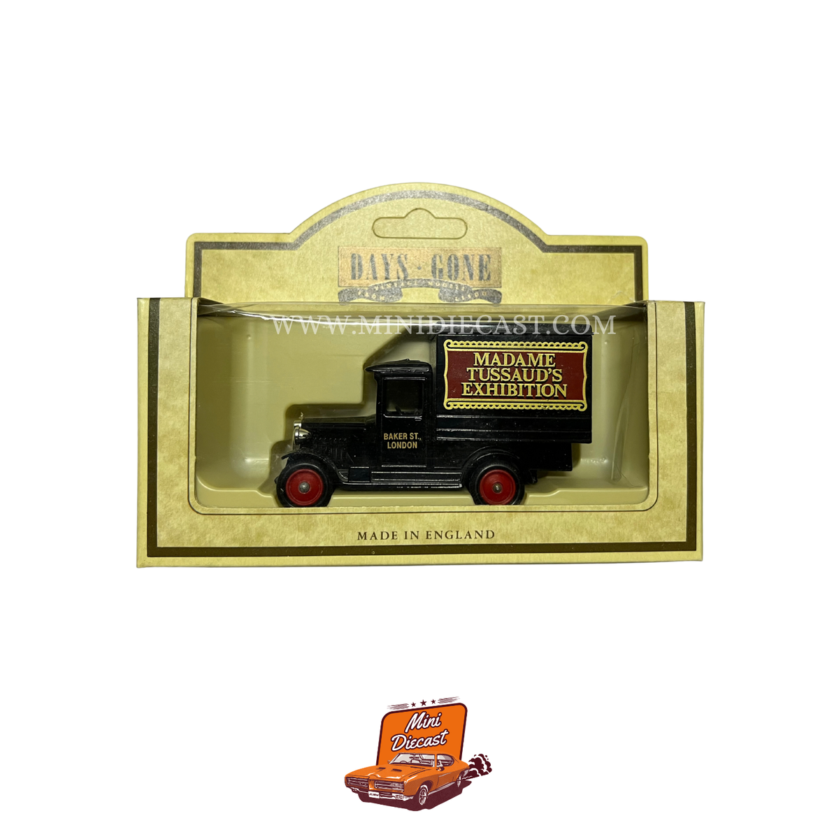 Lledo Days Gone Vintage Models 1934 Chevrolet Box Van Madame Tussaud's (51000)