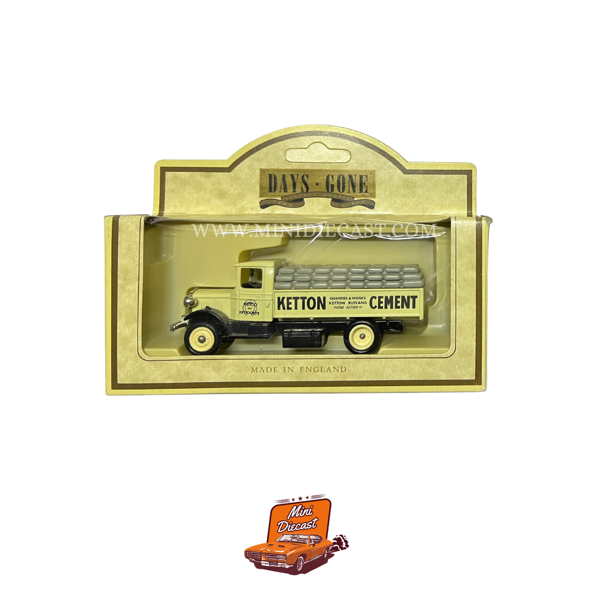 Lledo Days Gone Vintage Models 1934 Mack Sack Truck Ketton Cement (39001)