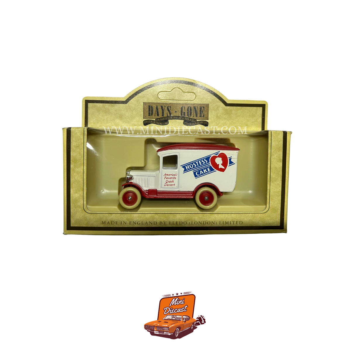Lledo Days Gone Vintage Models 1934 Chevrolet Van Hostess Cakes (21003)