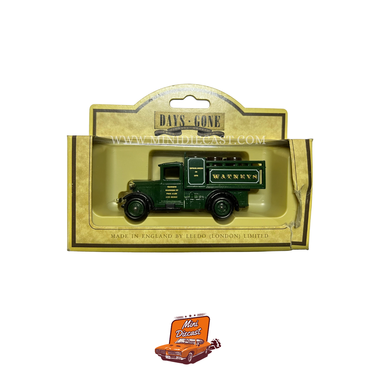 Lledo Days Gone Vintage Models 1934 Model 'A' Ford Truck Watneys (20009)
