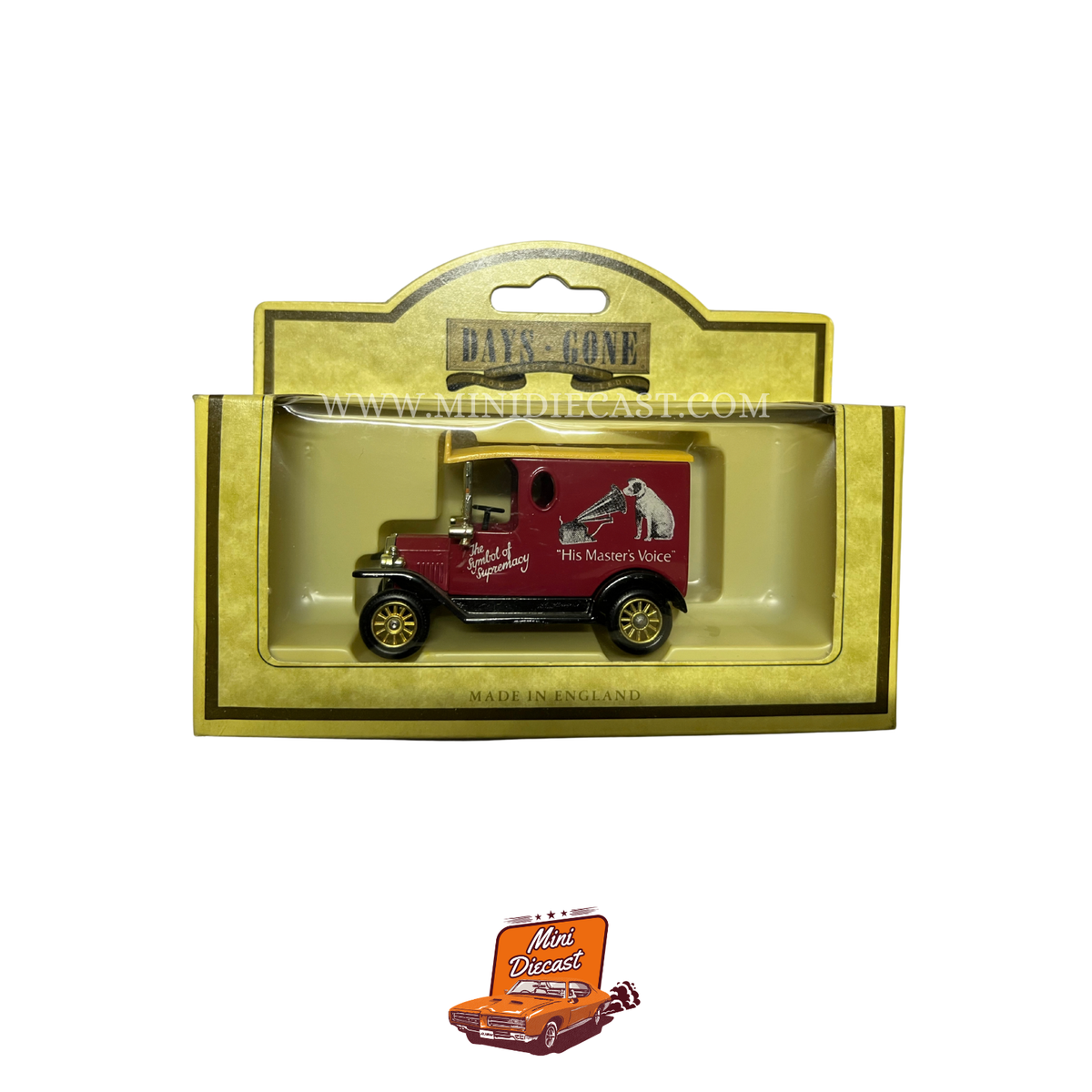 Lledo Days Gone Vintage Models 1920 Model 'T' Ford Van H.M.V. (6071)