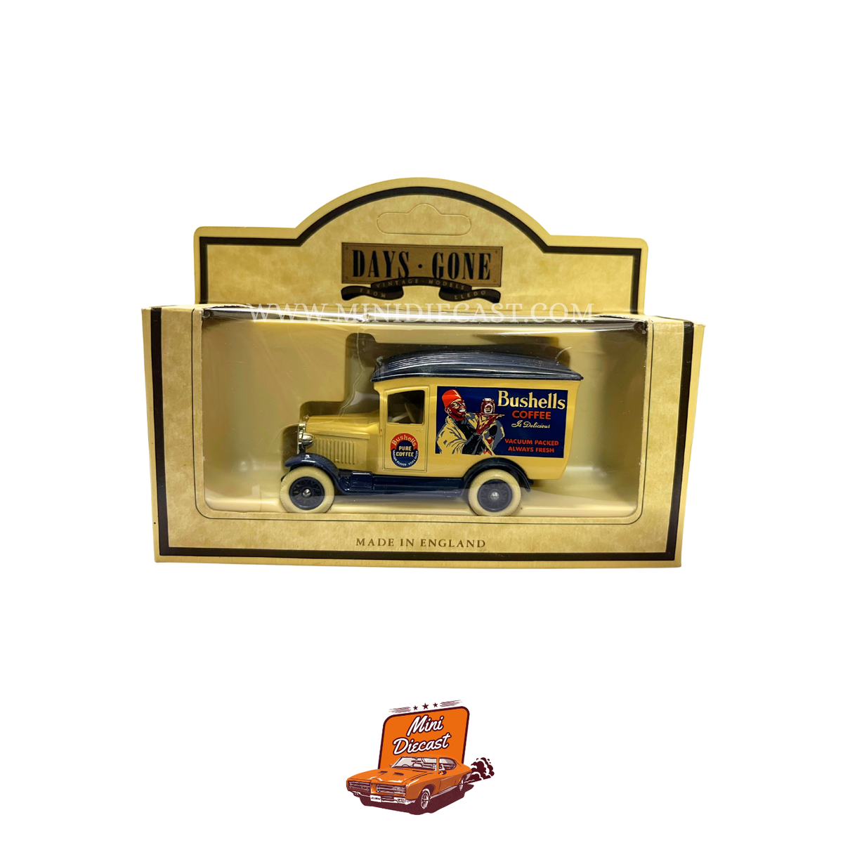 Lledo Days Gone Vintage Models 1934 Chevrolet Van Bushells Coffee (021029)