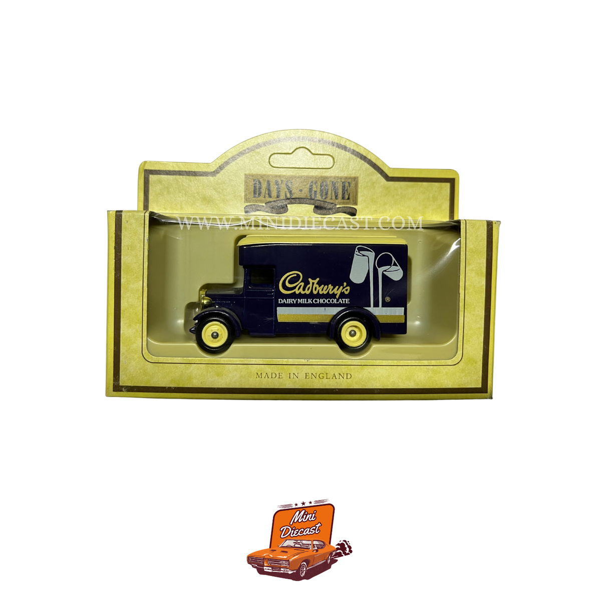 Lledo Days Gone Vintage Models 1934 Dennis Parcels Van Cadburys Dairy Milk (16009)