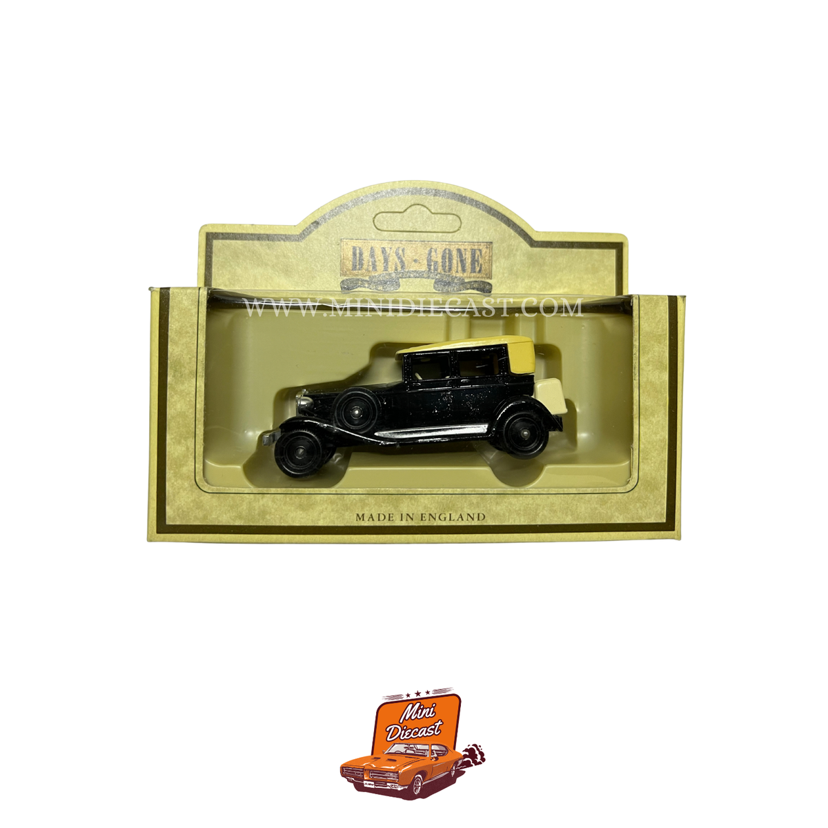 Lledo Days Gone Vintage Models 1931 Rolls Royce Phantom II (Brewster) Black Rolls Royce (19010)