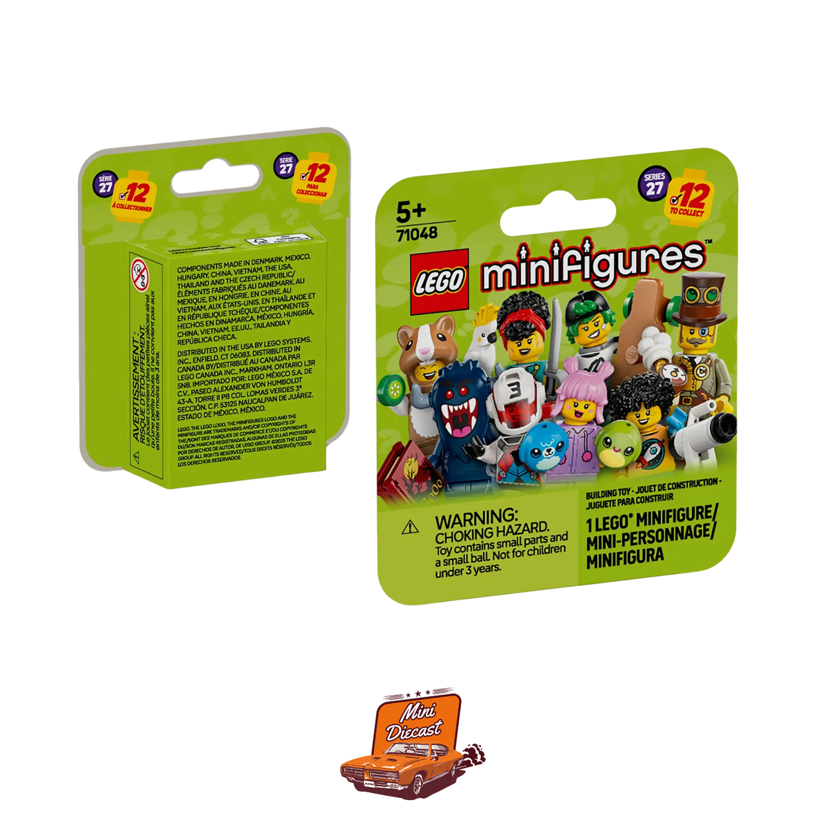 LEGO Minifigures Series – 1 Minifigure (9 Pieces)