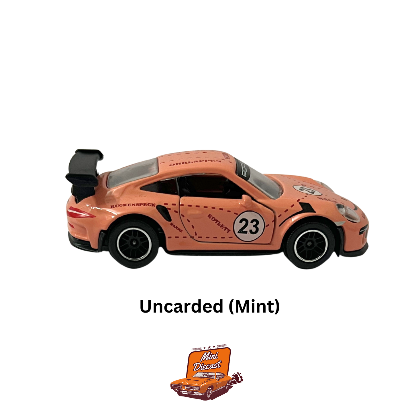 Majorette – Porsche 911 GT3 RS (Pink) (Uncarded / Mint Condition)