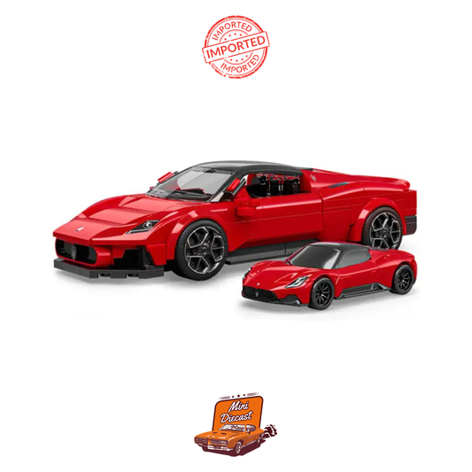 Hot Wheels Speed Series Maserati MC20 Building Set Brick Shop Imported