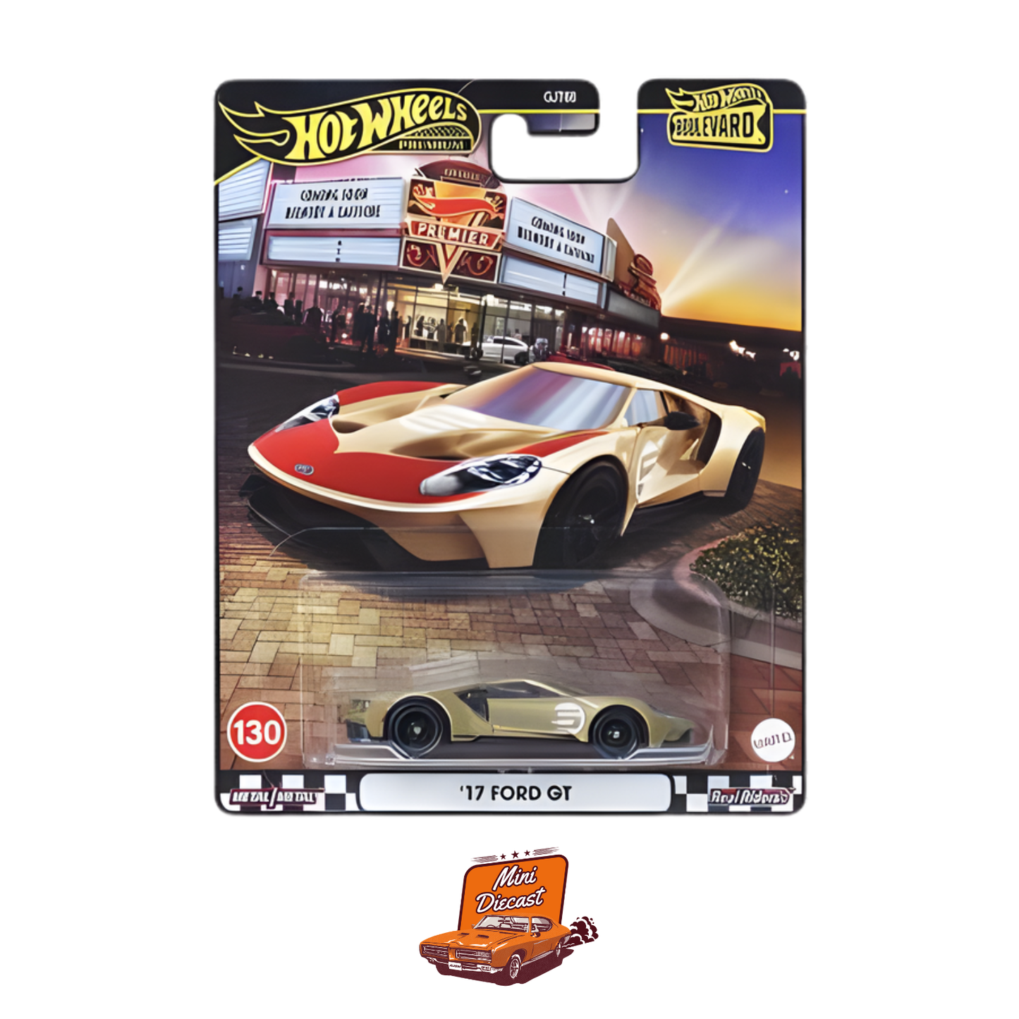 Hot Wheels Premium 2025 Boulevard Collection – Set of 5 (126–130)
