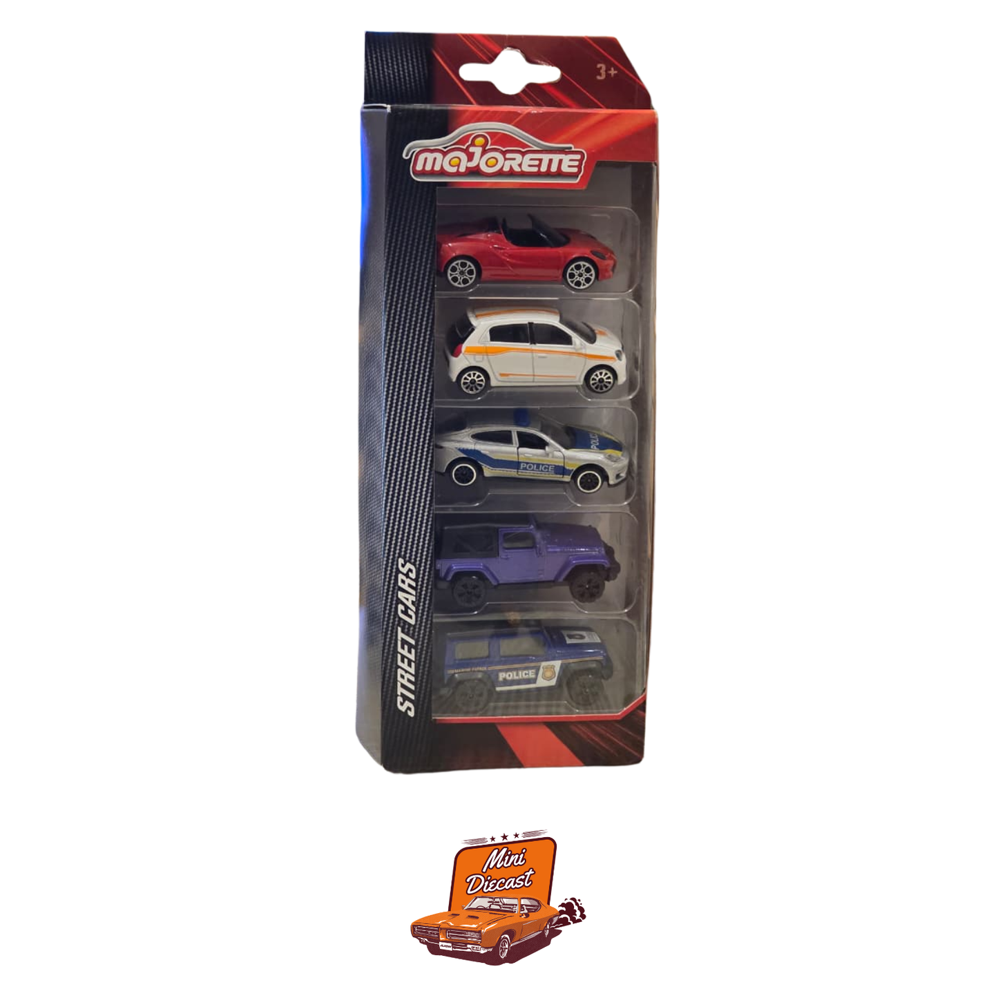 Majorette Street Cars 5-Pack