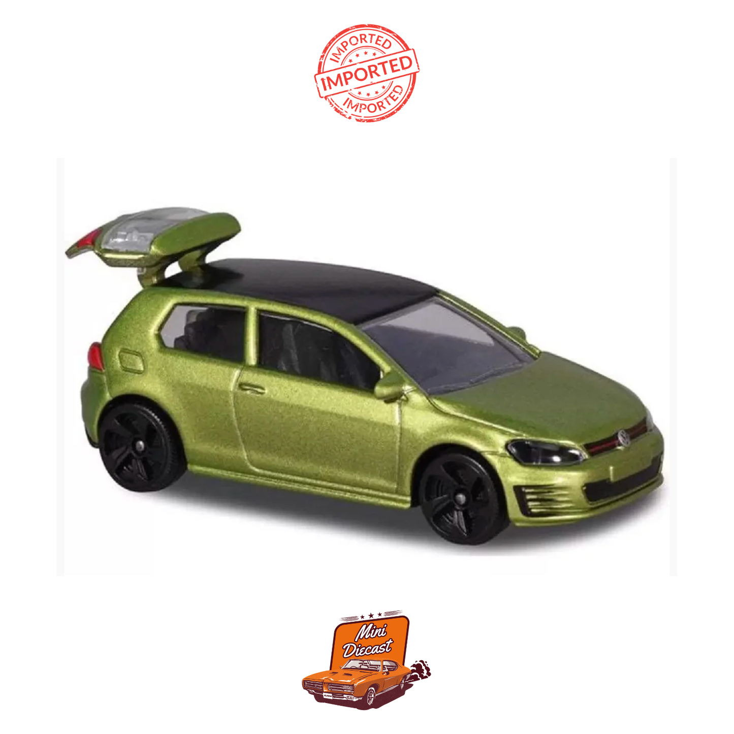 Majorette Metallic Series VW Golf – Imported Diecast Model