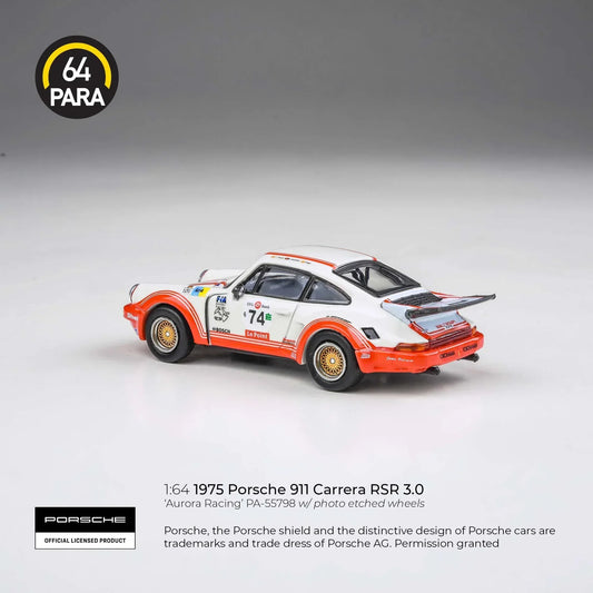 PARA64 Porsche 911 Carrera RSR 3.0 Aurora Racing White