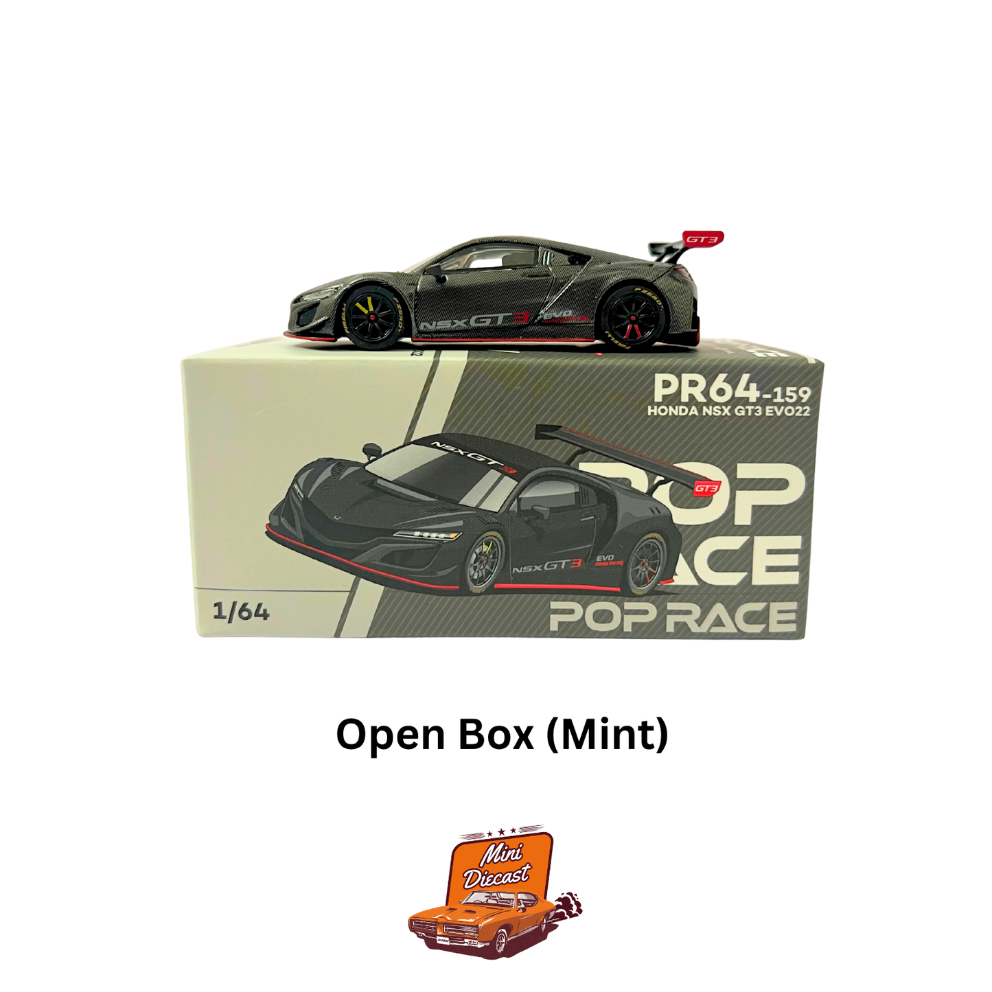 Pop Race – Honda NSX GT3 Evo22 PR64-159 (Unsealed / Mint Condition)