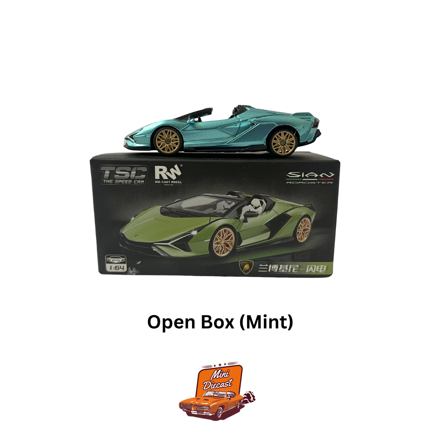 TSC The Speed Car – Lamborghini Sián Roadster (Open Box / Mint Condition)