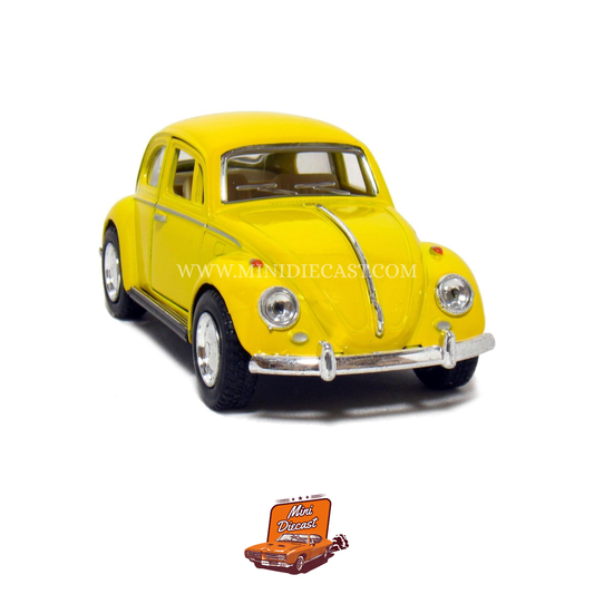Volkswagen Classic Beetle - Yellow (1:32 Scale)