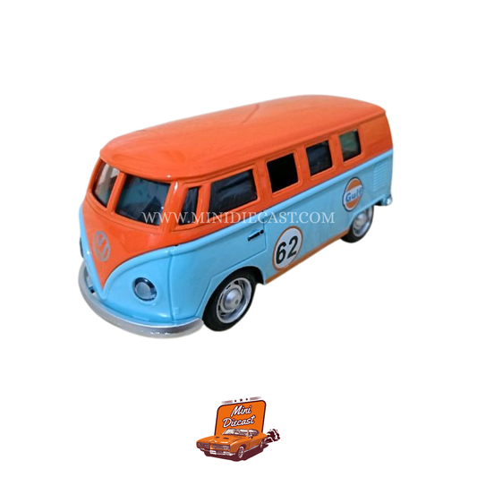Volkswagen T1 Van Gulf Edition – 1:32 Scale with Light