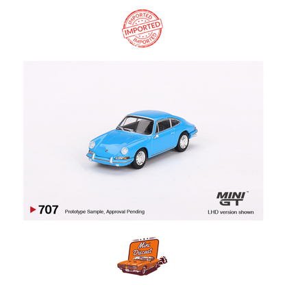 Mini GT #707 Porsche 901 1963 “Quickblau” (Open Box)
