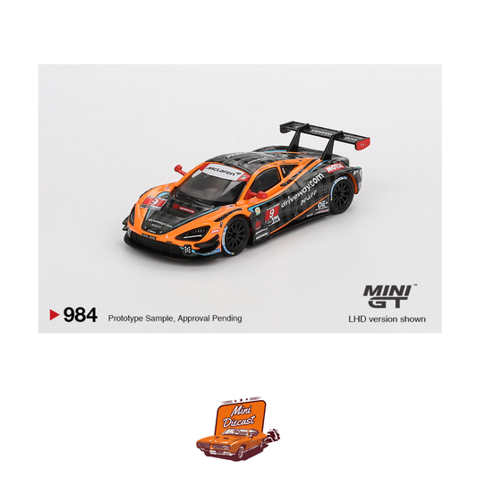 Mini GT #984 McLaren 720S GT3 Evo Pfaff Motorsports 2024 IMSA Daytona 24 Hrs