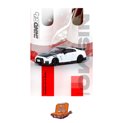 INNO64 Nissan GT-R (R35) Nismo White IN64-R35N-WHI