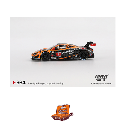 Mini GT #984 McLaren 720S GT3 Evo Pfaff Motorsports 2024 IMSA Daytona 24 Hrs