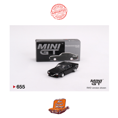 Mini GT #655 Nissan Skyline Kenmeri Liberty Walk (Matt Black)