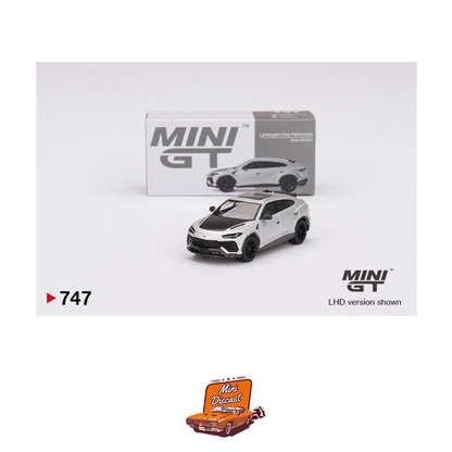Mini GT #747 Lamborghini Urus Performante Grigio Nimbus