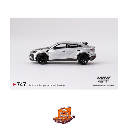 Mini GT #747 Lamborghini Urus Performante Grigio Nimbus