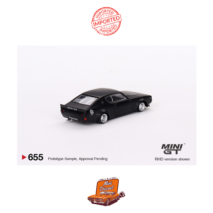 Mini GT #655 Nissan Skyline Kenmeri Liberty Walk (Matt Black)