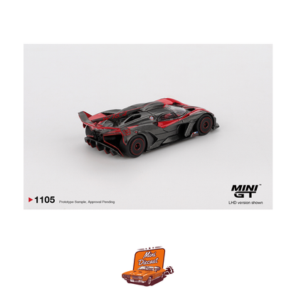 Mini GT #1105 Bugatti Bolide Red