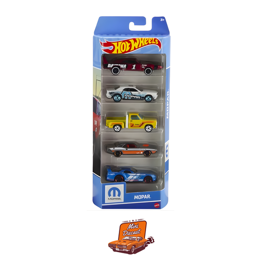 Hot Wheels Mopar 5 Pack