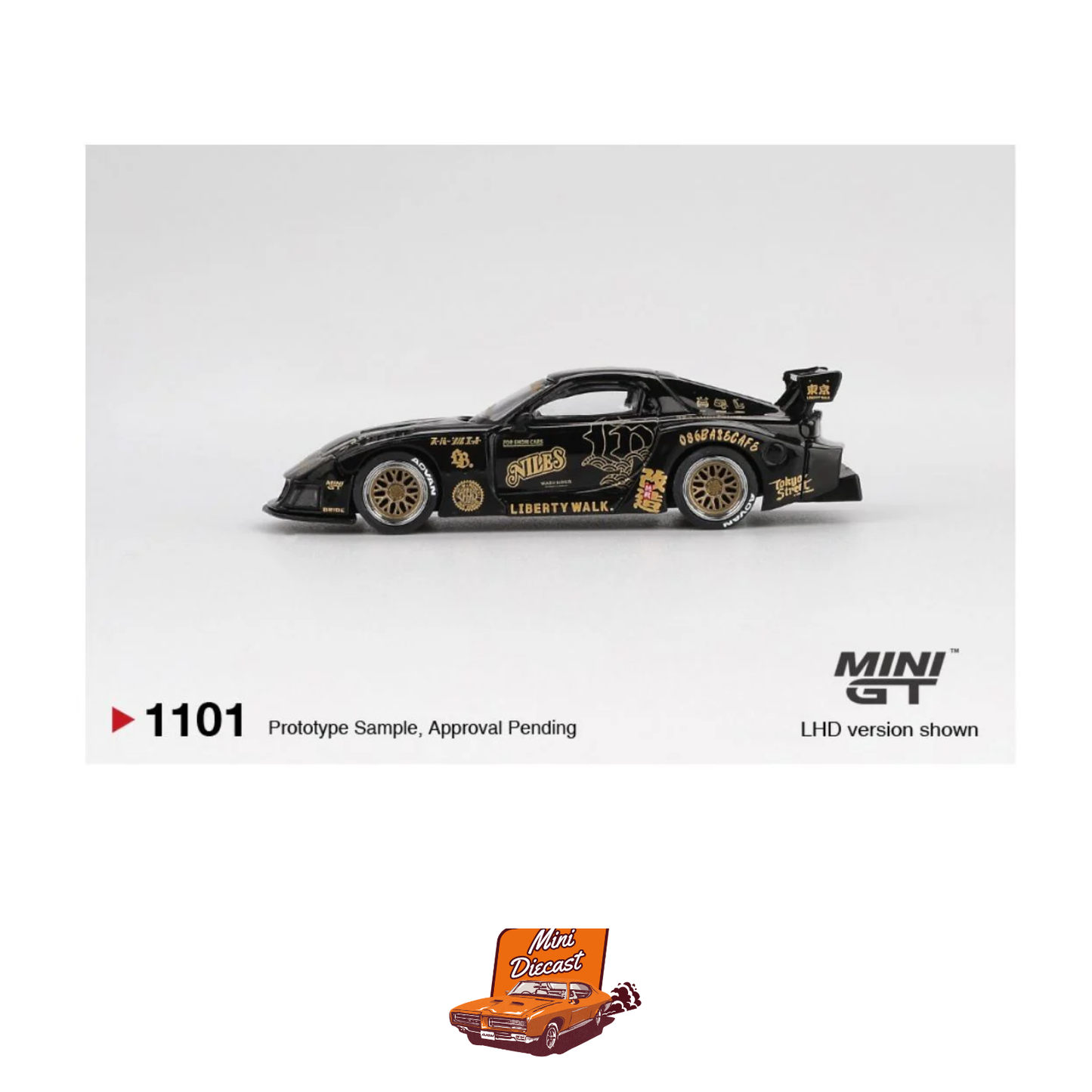 Mini GT #1101 MAZDA RX-7 LB Super Silhouette FD Niles