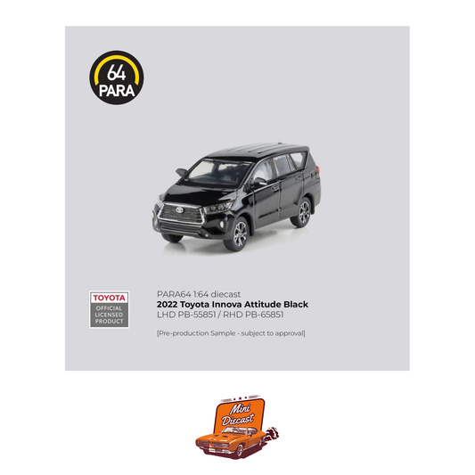PARA64 2022 Toyota Innova – Attitude Black (1:64 Scale)