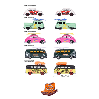 Majorette Volkswagen The Originals – 5 Cars Gift Pack