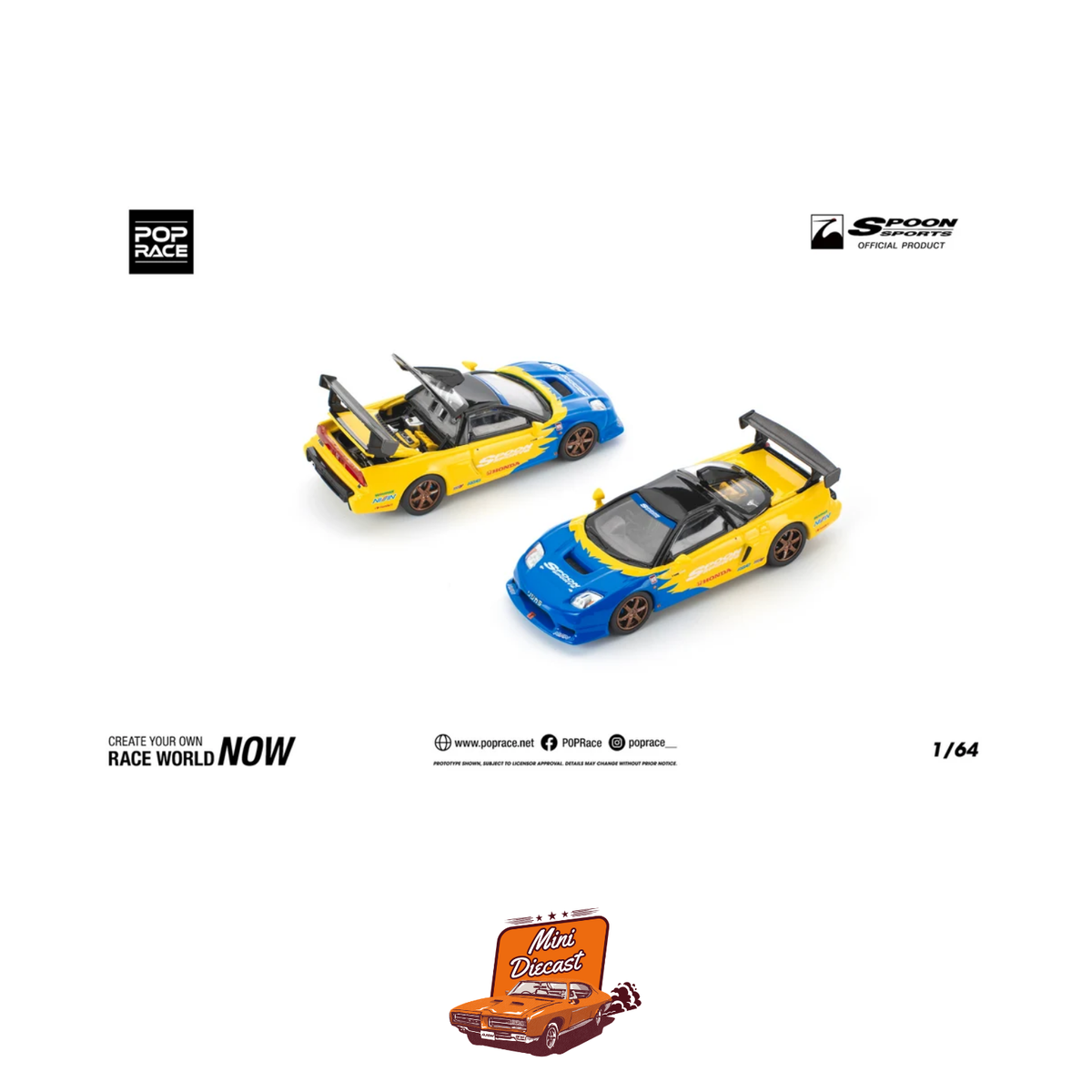 Pop Race Honda NSX-R GT PR64-310