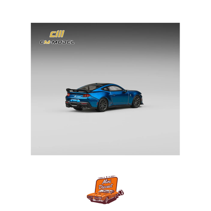 CM Model Ford Mustang Dark Horse Blue Ember Metallic (CM64-DarkHorse-01)