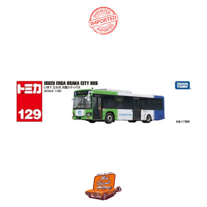 Takara Tomy Tomica No.129 Isuzu Erga Osaka City Bus