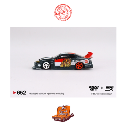 Mini GT #652 LB-Super Silhouette Nissan Silvia (S15) “GARUDA” (Blister Pack)